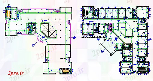 دانلود نقشه مسکونی  ، ویلایی ، آپارتمان  نمای ساختمان بخش، ساختمان طرحی  از (کد64080)