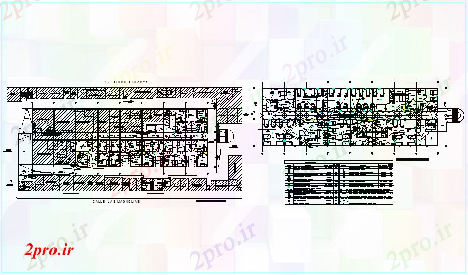 دانلود نقشه معماری برق خط ارتباطی نظر طراحی برای بیمارستان (کد64605)