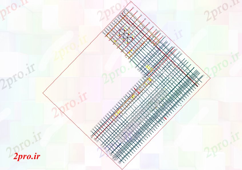 دانلود نقشه فرودگاه طراحی فرودگاه و جزئیات اتصال  (کد64734)