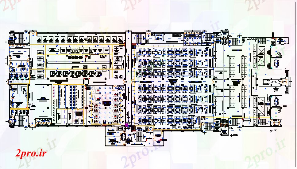 دانلود نقشه معماری نظر طرحی برق از طرح، شلوار جین صنعتی  شرکت (کد65142)