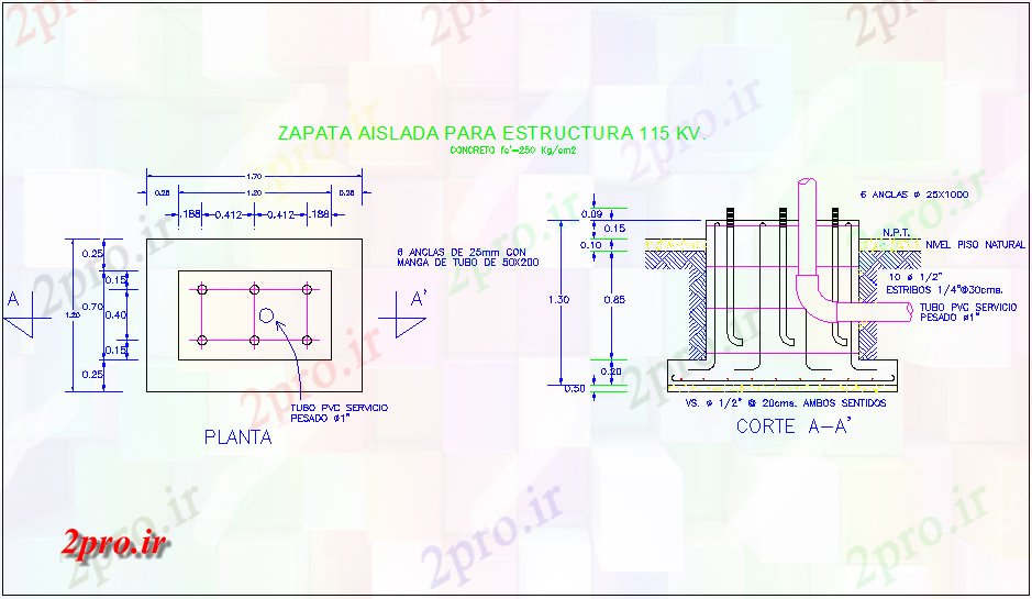 دانلود نقشه جزئیات ساختار دیدگاه ساختاری طرحی فرعی و بخش    (کد65302)