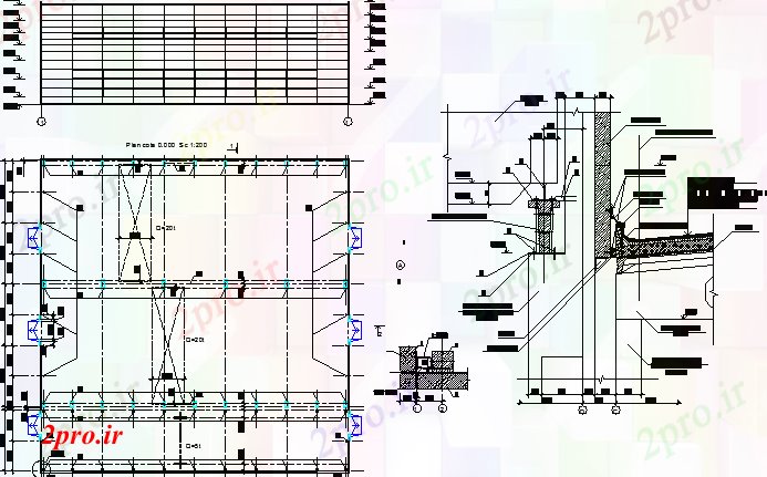 دانلود نقشه کارخانه صنعتی  ، کارگاه پروژه معماری کارخانه صنعتی  ، کارگاه ساخت و ساز (کد65414)