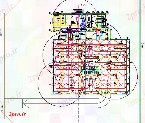دانلود نقشه معماری اتاق برق از دفتر شرکت ساخت و ساز (کد65423)
