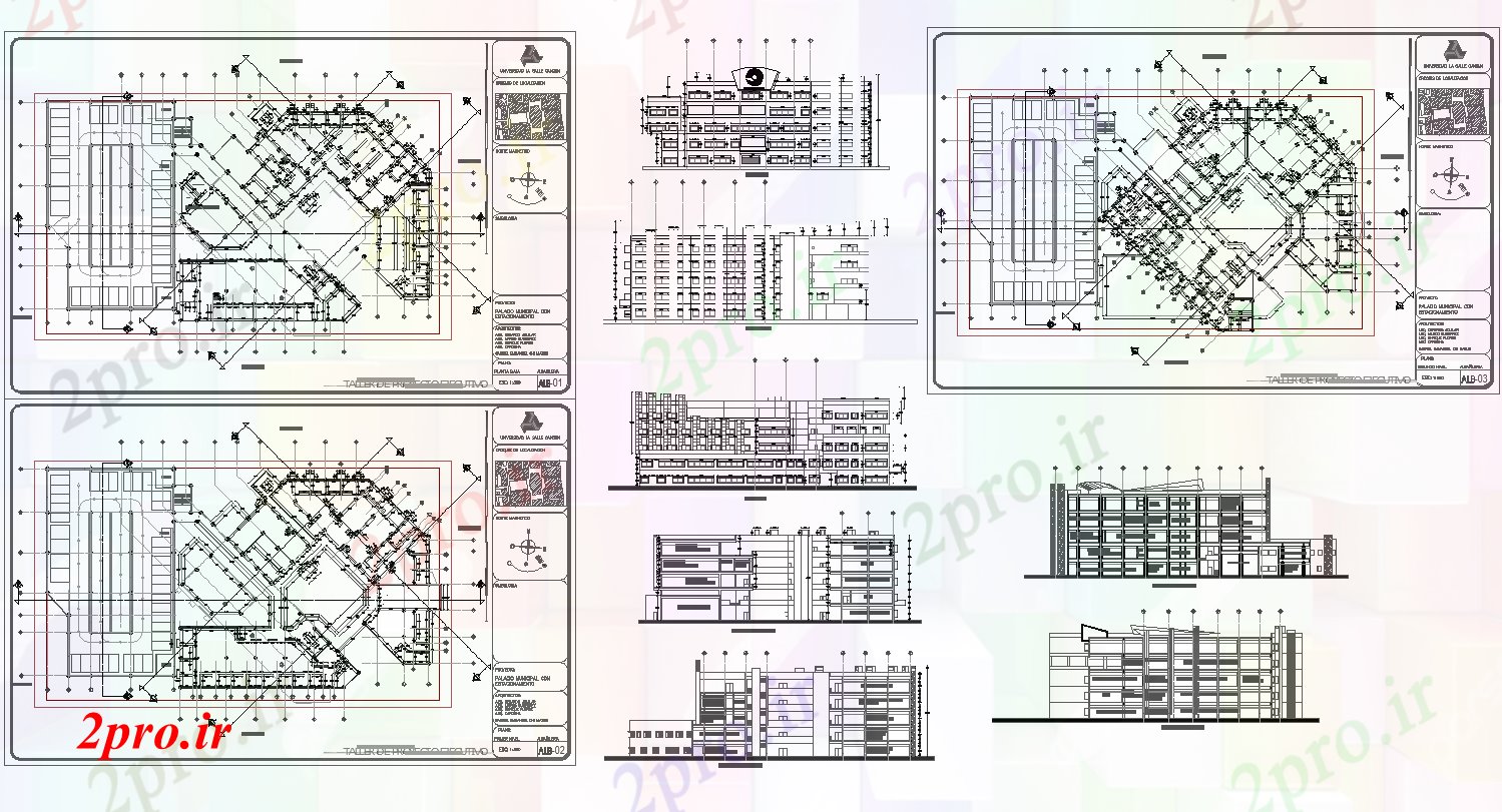 دانلود نقشه ساختمان اداری - تجاری - صنعتی شرکت جزئیات پروژه ساختمان 57 در 103 متر (کد65641)