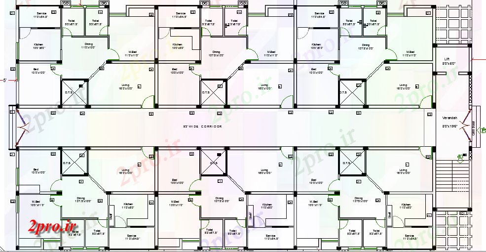 دانلود نقشه مسکونی  ، ویلایی ، آپارتمان  مسکن مسکونی ساختمان سازه طراحی (کد65901)