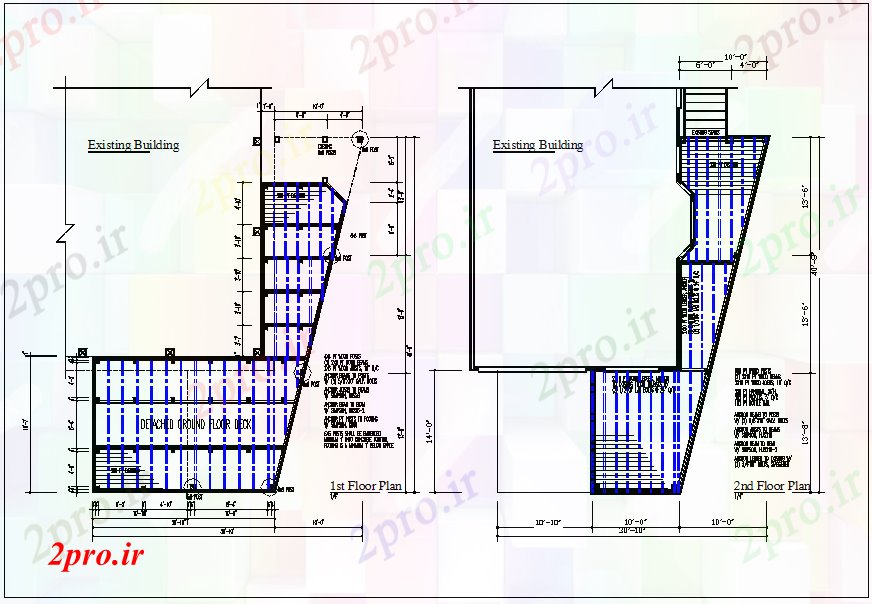 دانلود نقشه مسکونی  ، ویلایی ، آپارتمان  موجود طرحی ساختمان سقف  جزئیات (کد66025)