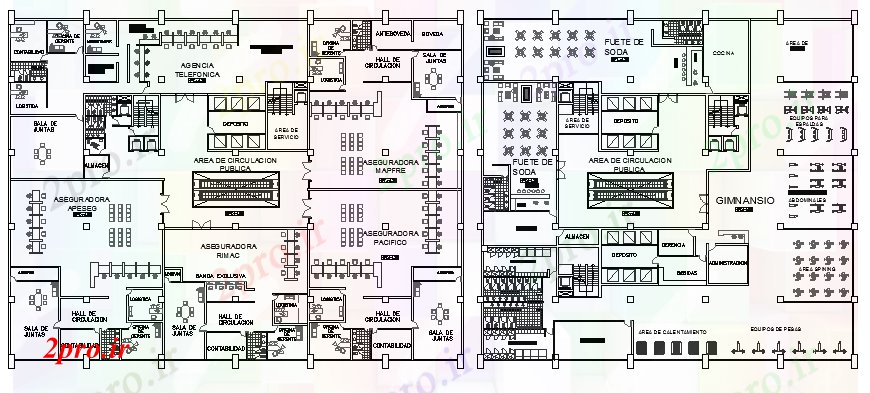 دانلود نقشه ساختمان اداری - تجاری - صنعتی طرحی مالی مرکز طرحی معماری جزئیات (کد66092)