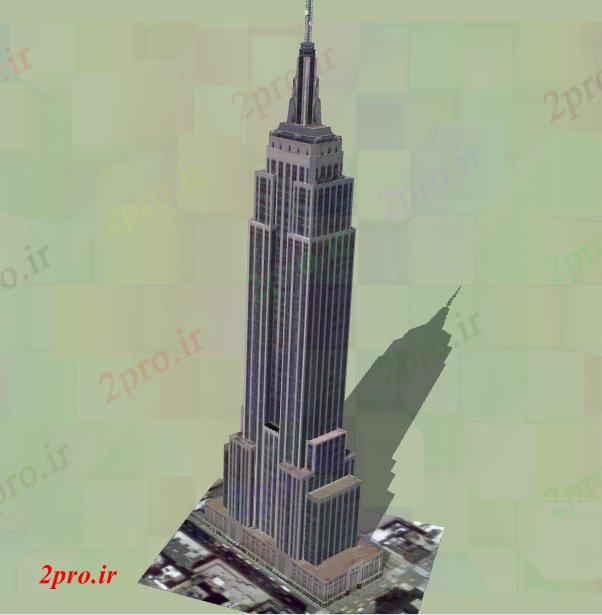 دانلود نقشه ساختمان اداری - تجاری - صنعتی طراحی تریدی از ساختمان شرکت های بزرگ برج (کد66098)