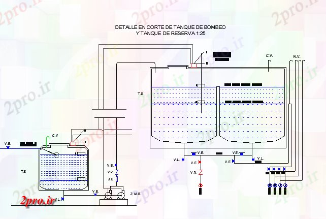 دانلود نقشه کارخانه صنعتی  ، کارگاه نصب و راه اندازی فاضلاب آب گاز پروژه معماری (کد66151)