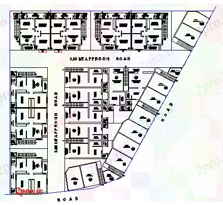 دانلود نقشه مسکونی ، ویلایی ، آپارتمان سایت طراحی خانه طراحی 24 در 25 متر (کد66213)