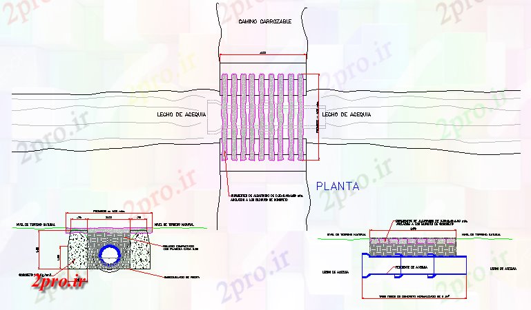 دانلود نقشه جزئیات ساخت و ساز جزئیات معماری فاضلاب (کد66424)