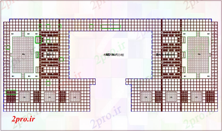 دانلود نقشه جزئیات ساخت و ساز جزئیات ساخت و ساز با طرحی طبقه (کد66439)