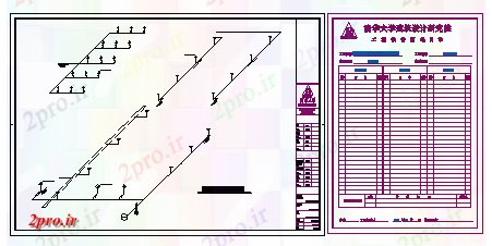 دانلود نقشه جزئیات ساخت و ساز طراحی ایزومتریک برای شنا لوله کشی طراحی سیستم نمودار (کد66862)