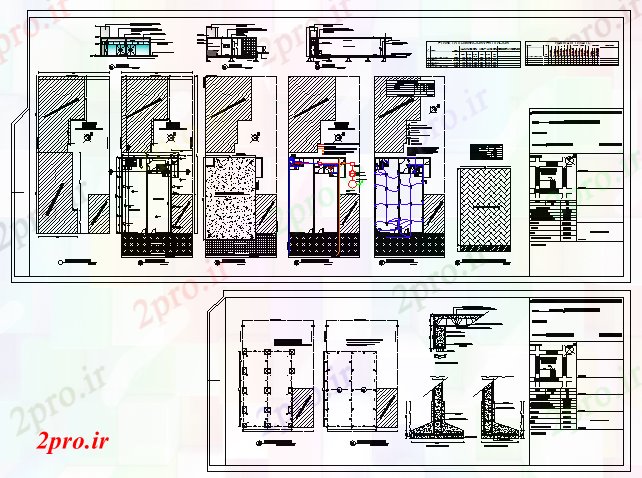 دانلود نقشه جزئیات ساخت و ساز پیش نویس محل شهرداری جزئیات  سازنده  (کد66955)