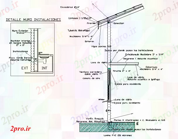 دانلود نقشه جزئیات ساخت و ساز جزئیات ساخت و ساز برش طبقه فلزی سقف شطرنجی (کد67044)