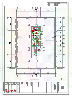 دانلود نقشه کارخانه صنعتی  ، کارگاه اتاق موتور طراحی کف (کد67157)