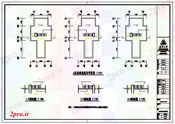 دانلود نقشه کارخانه صنعتی  ، کارگاه اتاق موتور تهویه کف طراحی (کد67158)