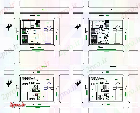 دانلود نقشه ساختمان اداری - تجاری - صنعتی طراحی طبقه طرحی از دفتر شرکت برج (کد67420)