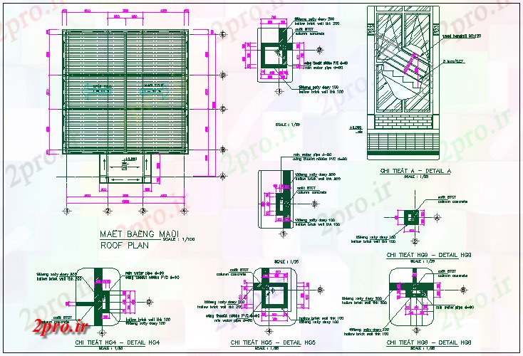 دانلود نقشه جزئیات ساختار ساختار دفتر جزئیات (کد67559)