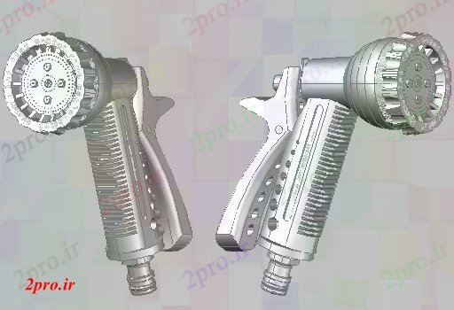 دانلود نقشه باغ طراحی تریدی از جذب کننده دوقلو از معماری باغ  پروژه (کد68750)