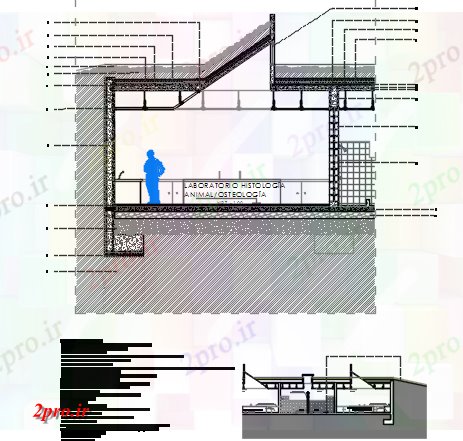 دانلود نقشه جزئیات ساخت و ساز سقف طرحی نما جزئیات (کد68966)