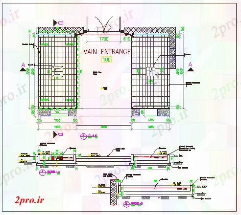 دانلود نقشه فواره مرکز اطلاعات چشمه باغ  عمومی (کد69105)
