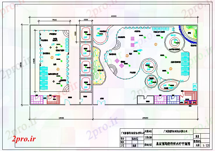 دانلود نقشه باشگاه باشگاه خانه دراز کردن طراحی 19 در 40 متر (کد69337)