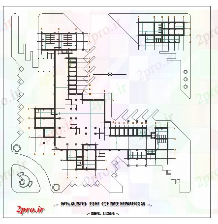 دانلود نقشه باغ بنیاد جزئیات طرحی از بچه ها زمین بازی 18 در 18 متر (کد69876)