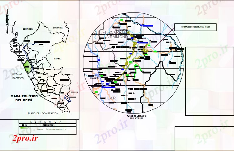 دانلود نقشه برنامه ریزی شهری نقشه توپوگرافی از کشور که ساندرز  (کد70109)