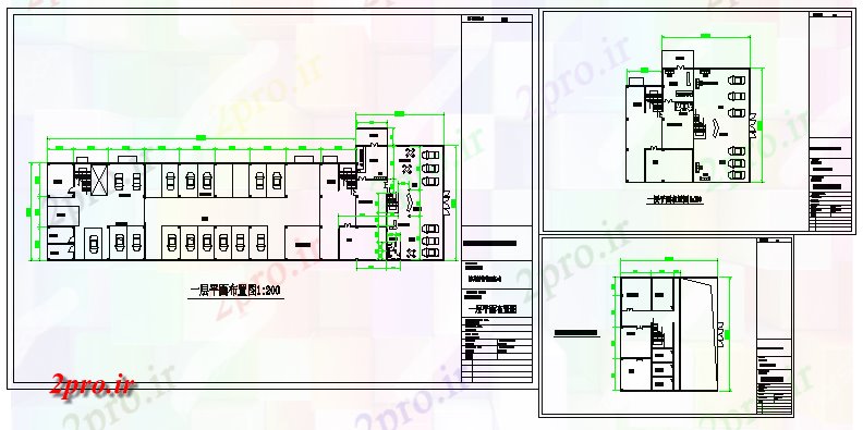 دانلود نقشه کارخانه صنعتی  ، کارگاه طرحی پیشنهادی گاه اتومبیل طراحی سالن (کد70440)