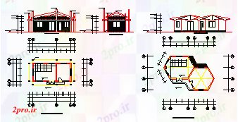 دانلود نقشه جزئیات ساخت و ساز سد اتاق کنترل طراحی (کد70529)