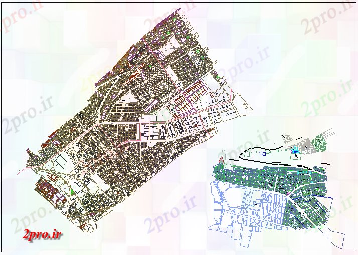 دانلود نقشه باغ طرحی سایت نظر طرحی جزئیات از پارک جزئیات باغ     (کد70633)
