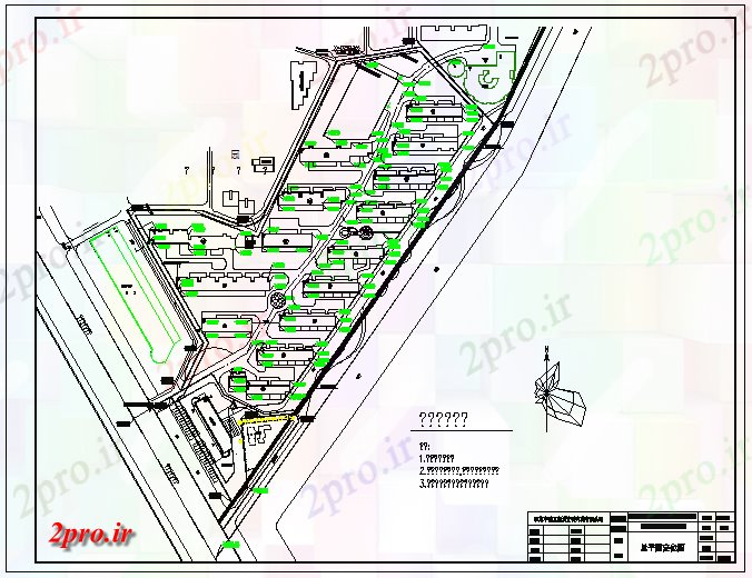 دانلود نقشه برنامه ریزی شهری مجموع موقعیت هواپیما جزئیات نقشه (کد71059)