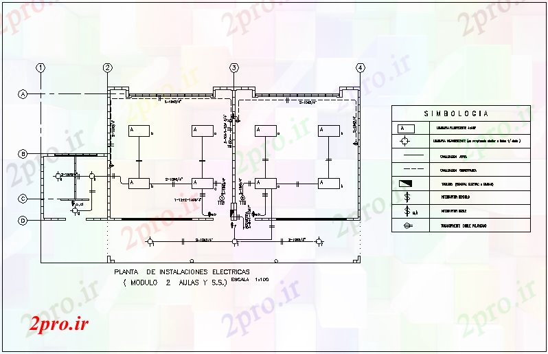 دانلود نقشه معماری  نصب و راه اندازی برق با افسانه ای آن برای جامعه خانه (کد71146)