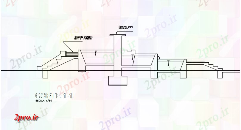 دانلود نقشه جزئیات ساخت و ساز بخش جزئیات (کد71346)