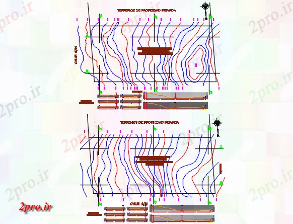 دانلود نقشه جزئیات ساخت و ساز امواج جزئیات (کد71349)