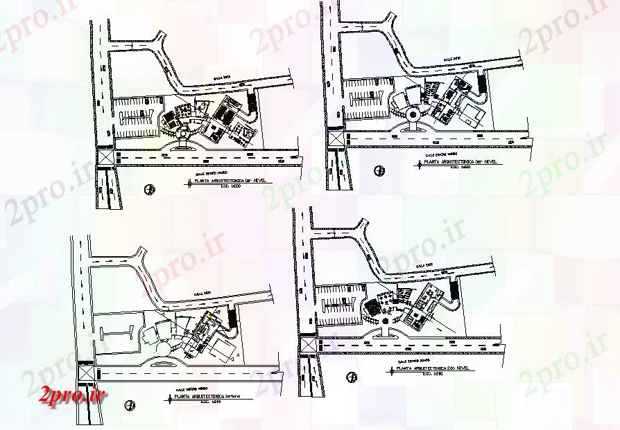 دانلود نقشه ساختمان اداری - تجاری - صنعتی برنامه ریزی کتابخانه جزئیات (کد71428)