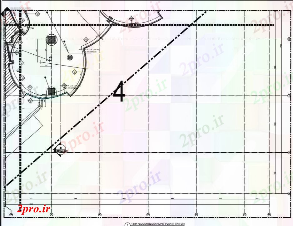 دانلود نقشه ساختمان اداری - تجاری - صنعتی طرحی ساختمان جزئیات معماری، جزئیات ساختاری (کد71516)