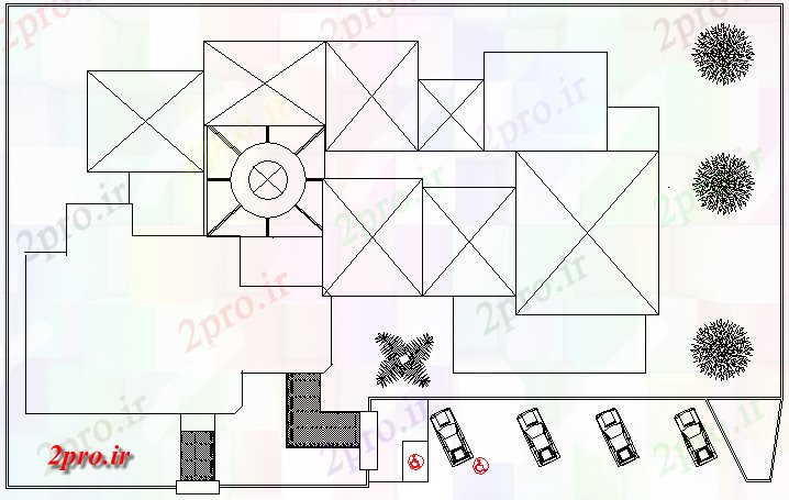 دانلود نقشه جزئیات ساخت و ساز ساختمان بالا نمای  طراحی (کد72034)