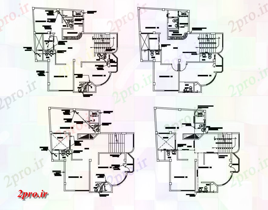 دانلود نقشه تجهیزات بهداشتی بهداشتی طراحی  طراحی (کد72079)