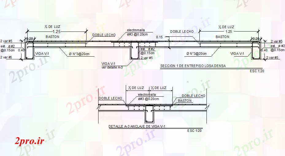 دانلود نقشه جزئیات ساخت و ساز جزئیات و سازه اشکوب کوتاه ، قسمت های  (کد72140)