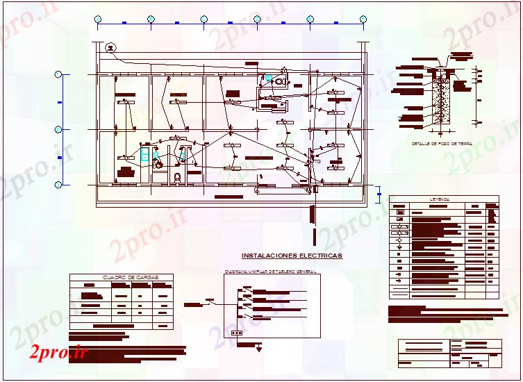 دانلود نقشه معماری  نصب و راه اندازی برق روستایی منطقه پزشکی (کد72357)