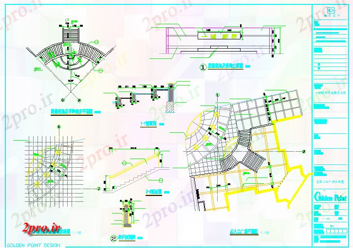 دانلود نقشه اتوماسیون باغ  یک شهر سرزمین های جدید پروژه چشم انداز محیط زیست (کد72415)