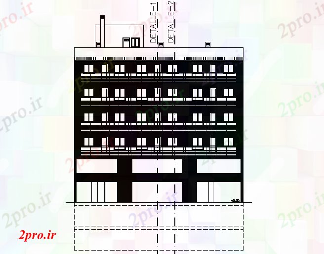 دانلود نقشه جزئیات ساخت و ساز آجر بخش جزئیات (کد72416)