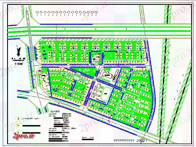 دانلود نقشه برنامه ریزی شهری دولت مسکن عمومی طرحی دراز کردن (کد72430)