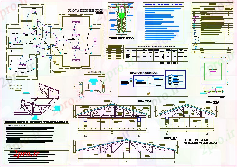 دانلود نقشه جزئیات لوله کشی طرحی توزیع با نمای لوله و دیدگاه اتصال الکتریکی با افسانه ای آن برای اولیه مرکز آموزشی (کد72506)