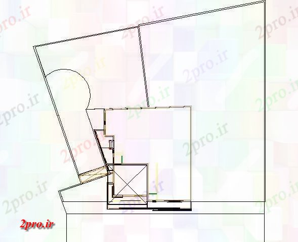 دانلود نقشه مسکونی  ، ویلایی ، آپارتمان  خانواده تنها طرحی خط خانه جزئیات (کد72868)