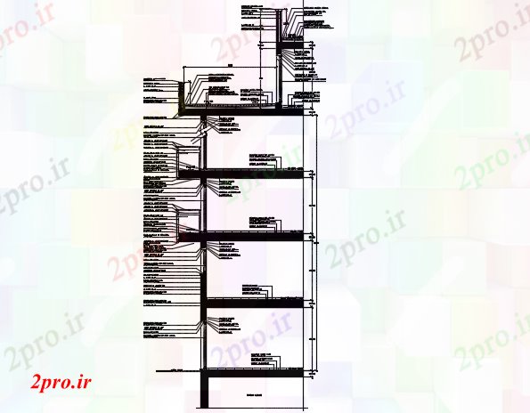 دانلود نقشه جزئیات ساخت و ساز جزئیات ساخت و ساز  های نما  (کد72951)