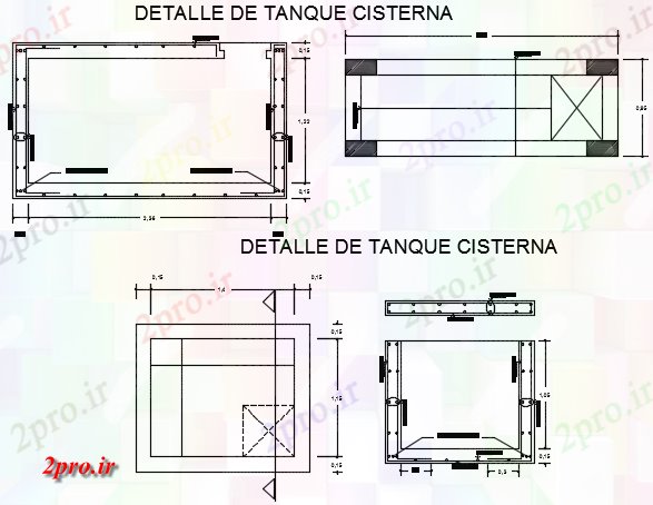 دانلود نقشه جزئیات ساخت و ساز ساختار جزئیات (کد72964)