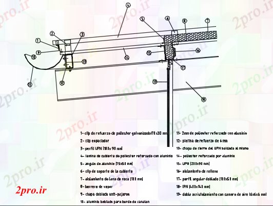 دانلود نقشه جزئیات لوله کشی زهکشی بخش کانال جزئیات (کد72981)